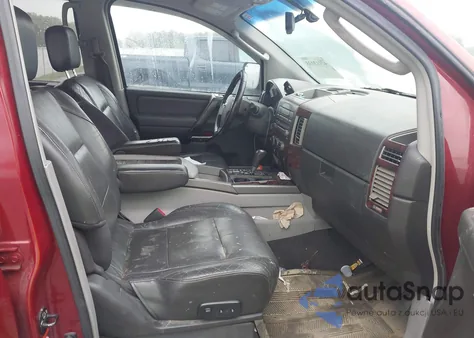 2004 Nissan Titan Le z USA, uszkodzony, nr VIN 1N6AA07B54N509046